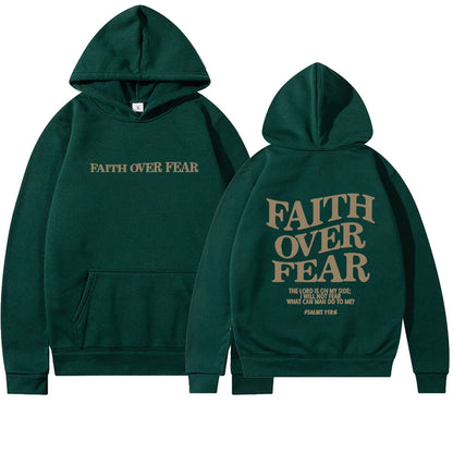 Faith Over Fear™ Christian Hoodie