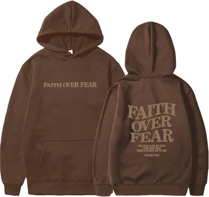 Faith Over Fear™ Christian Hoodie