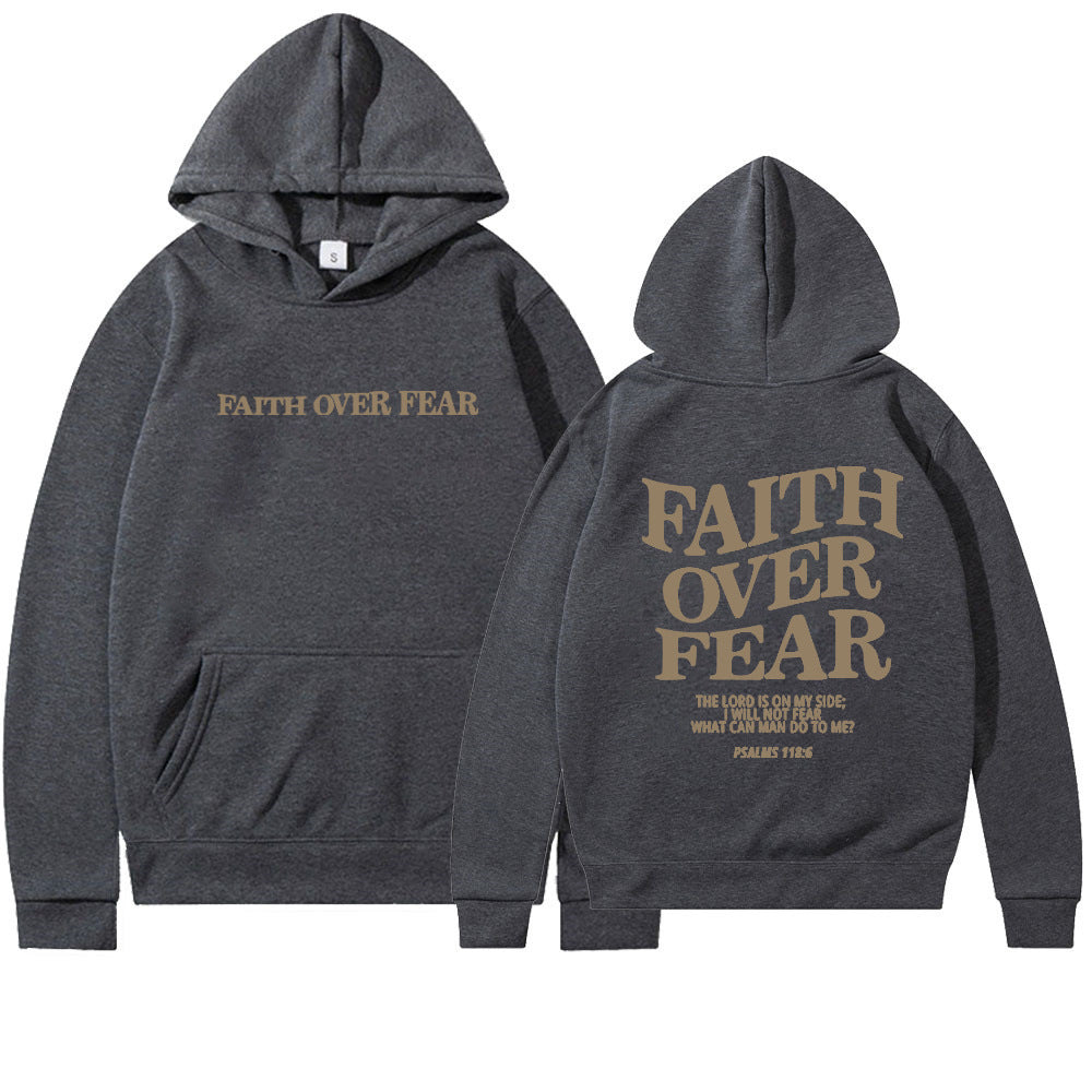 Faith Over Fear™ Christian Hoodie