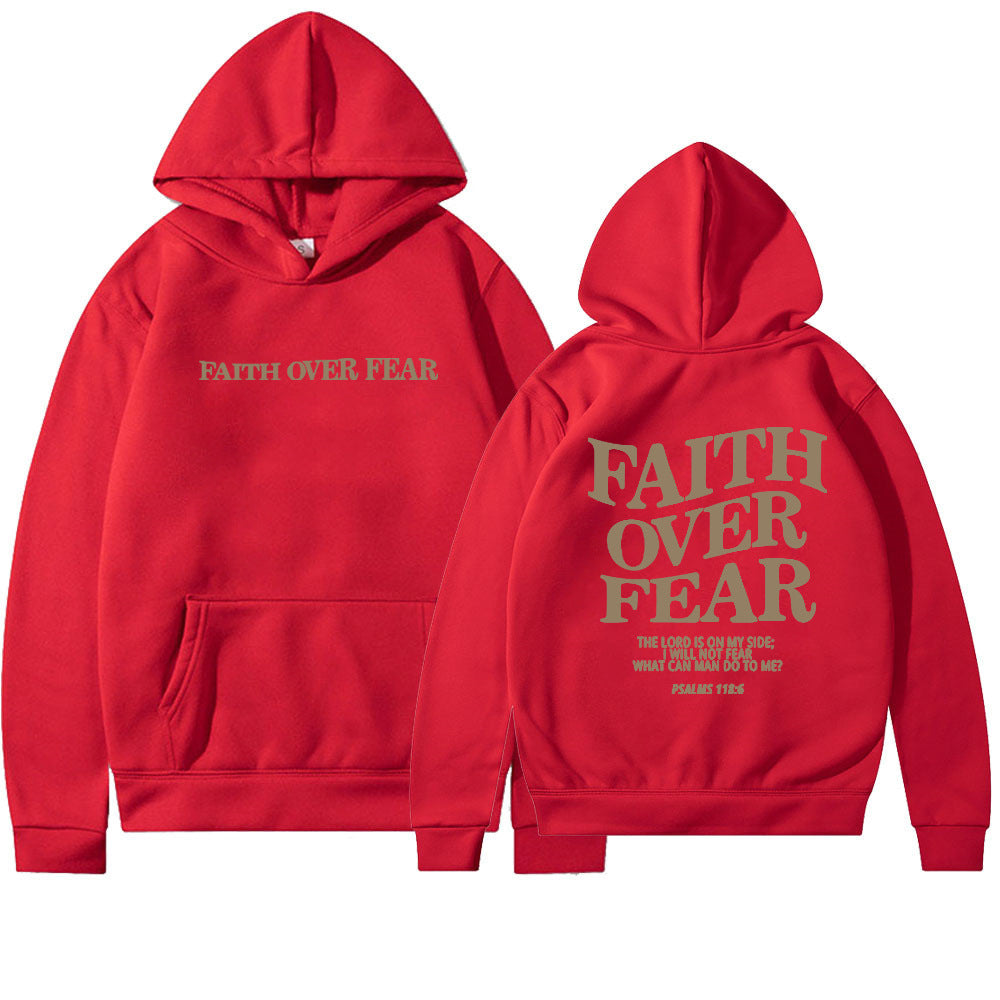 Faith Over Fear™ Christian Hoodie