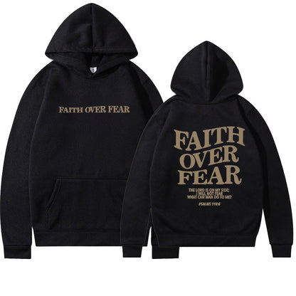 Faith Over Fear™ Christian Hoodie