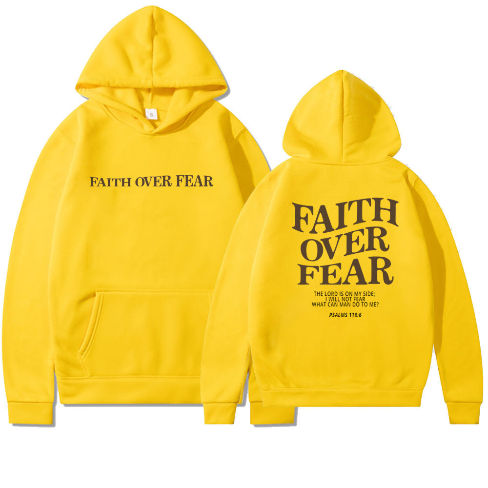 Faith Over Fear™ Christian Hoodie