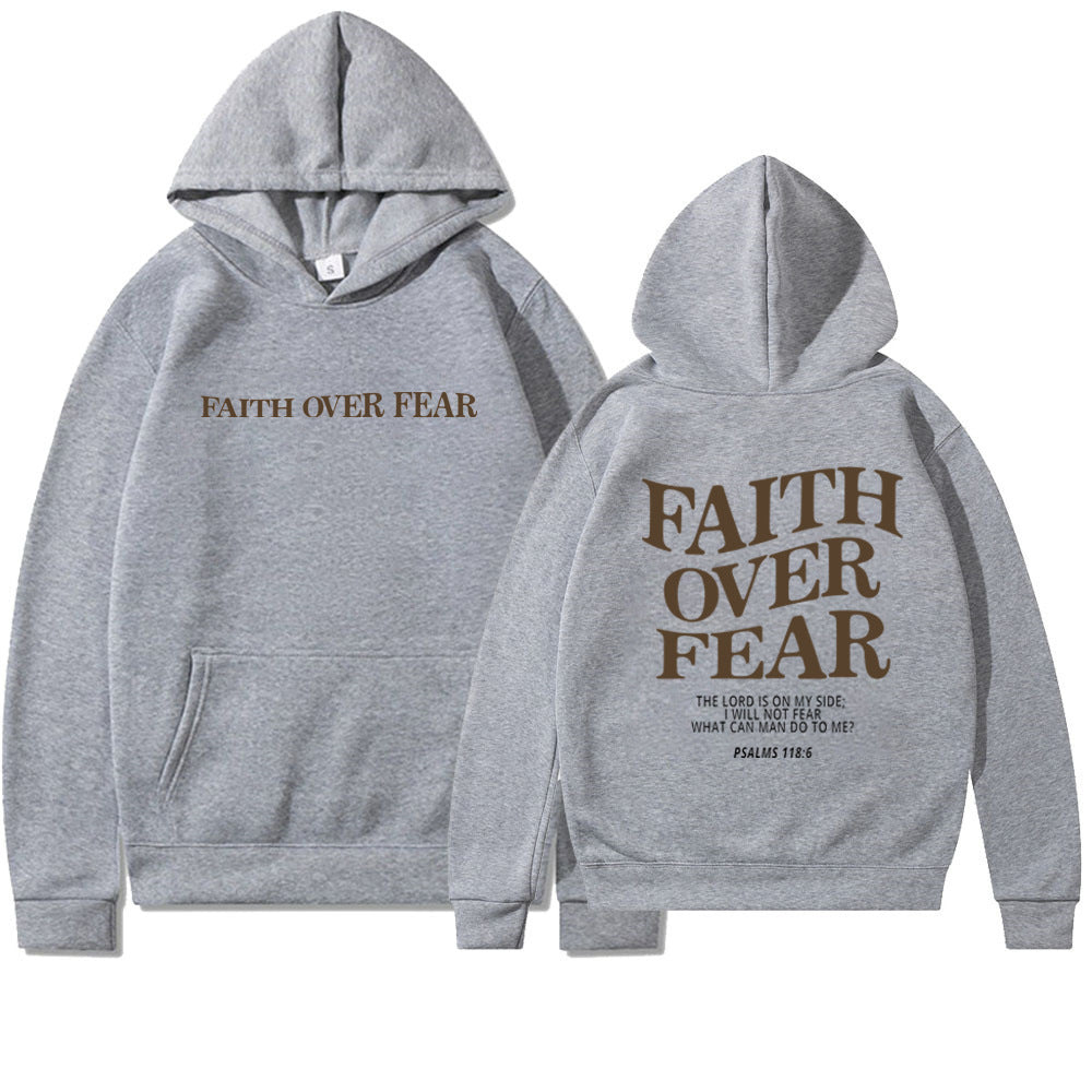 Faith Over Fear™ Christian Hoodie