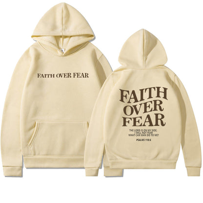 Faith Over Fear™ Christian Hoodie