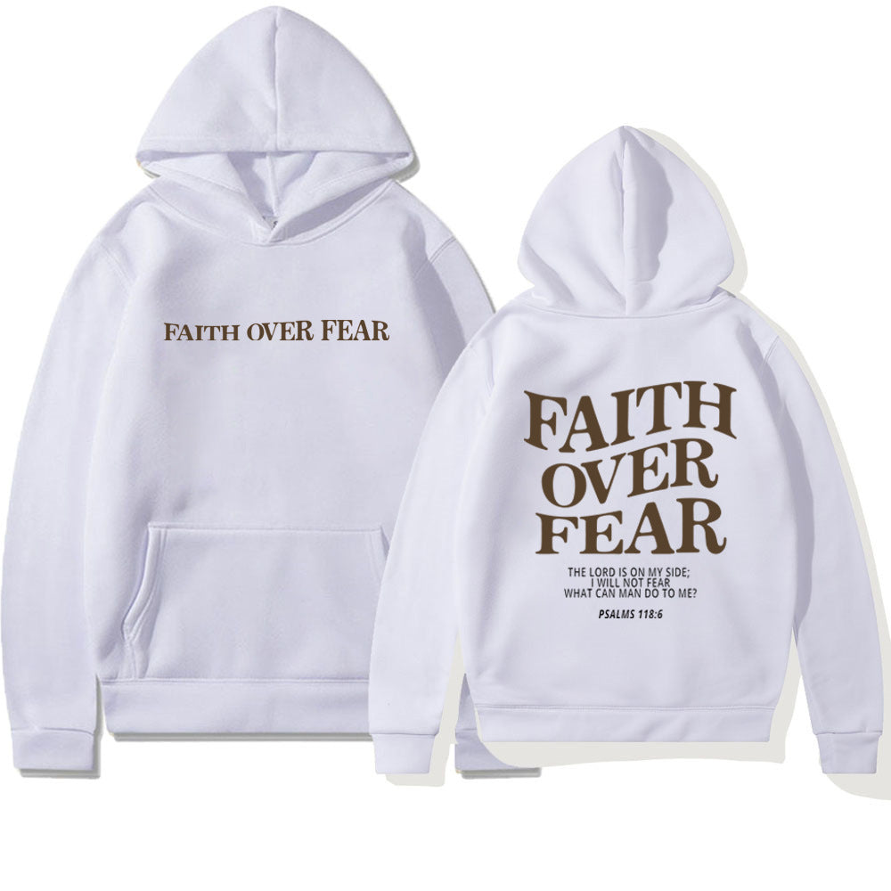 Faith Over Fear™ Christian Hoodie