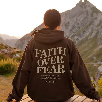 Faith Over Fear™ Christian Hoodie